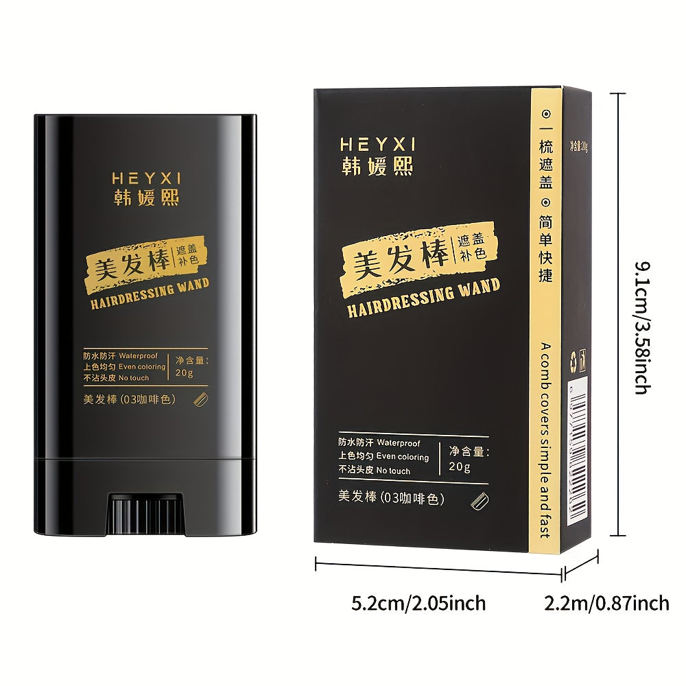 2 in 1 Long Lasting + Water Proof Hair Comb Dye