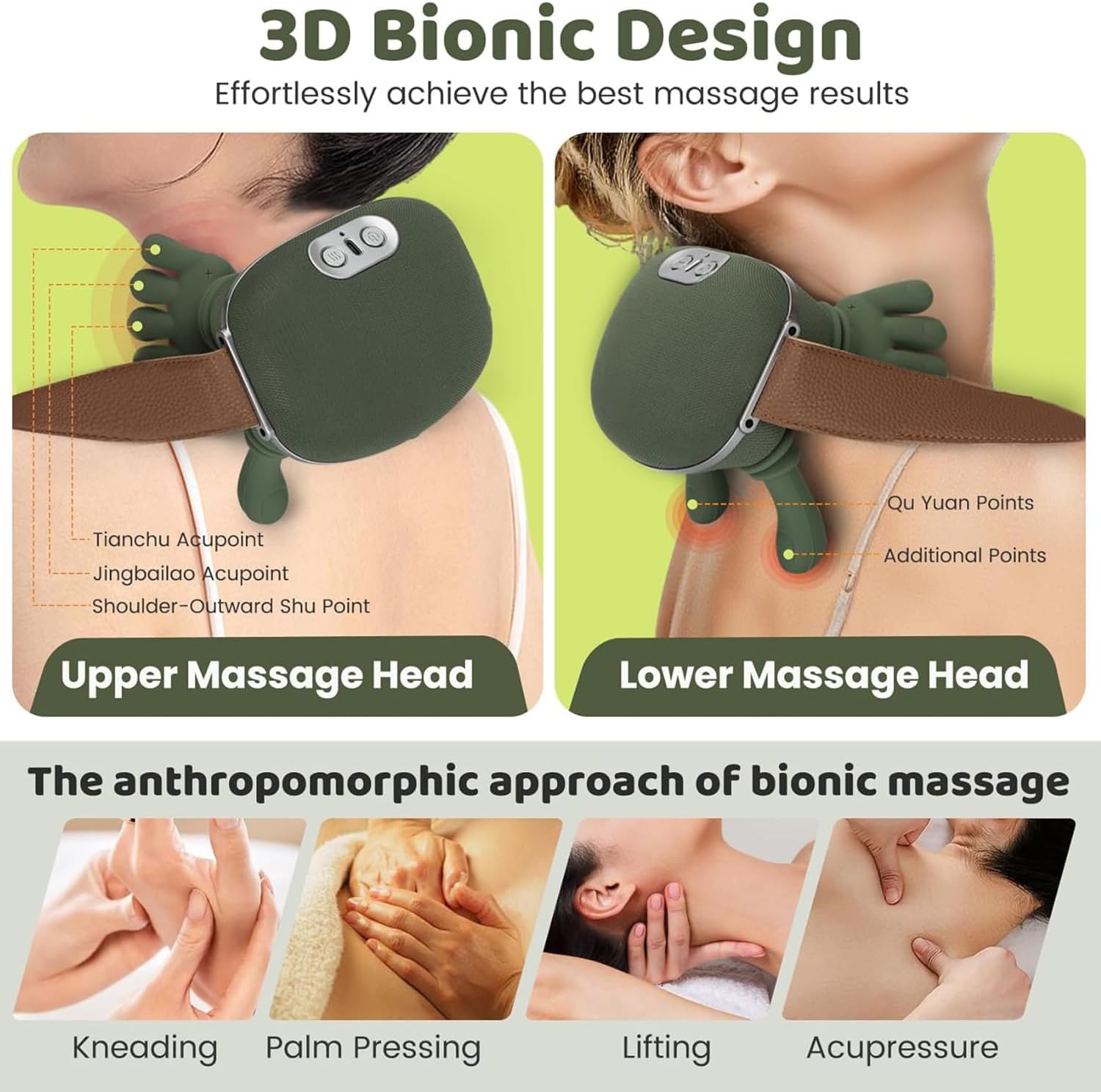 Bionic Shiatsu Neck and Back Massager