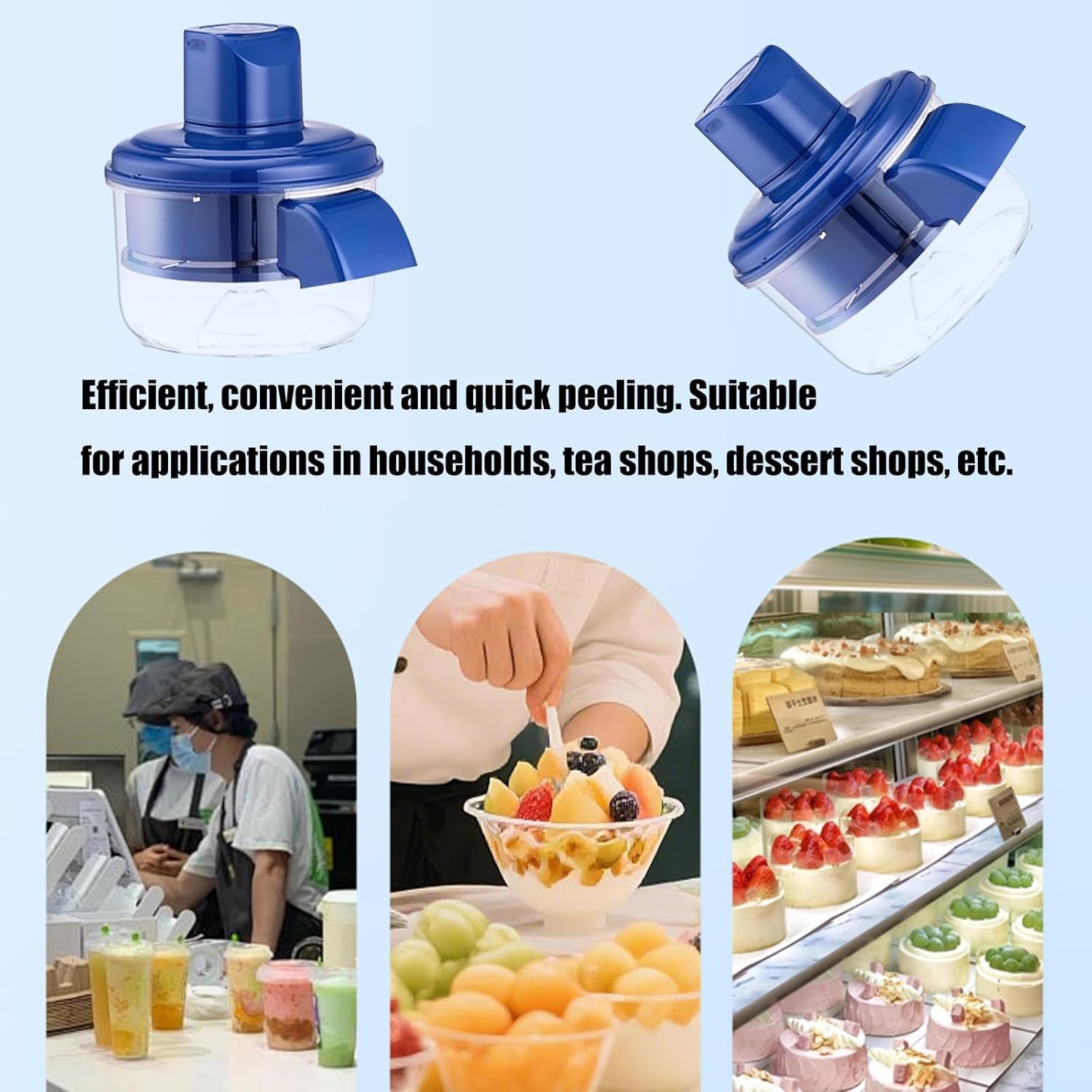 Electric Fruit & Vegetable Peeler Machine – Automatic Rechargeable Fruit Peeling Tool