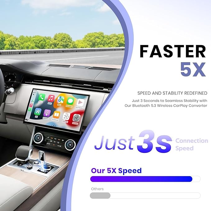 Wireless CarPlay Adaptor - Iphone & Android