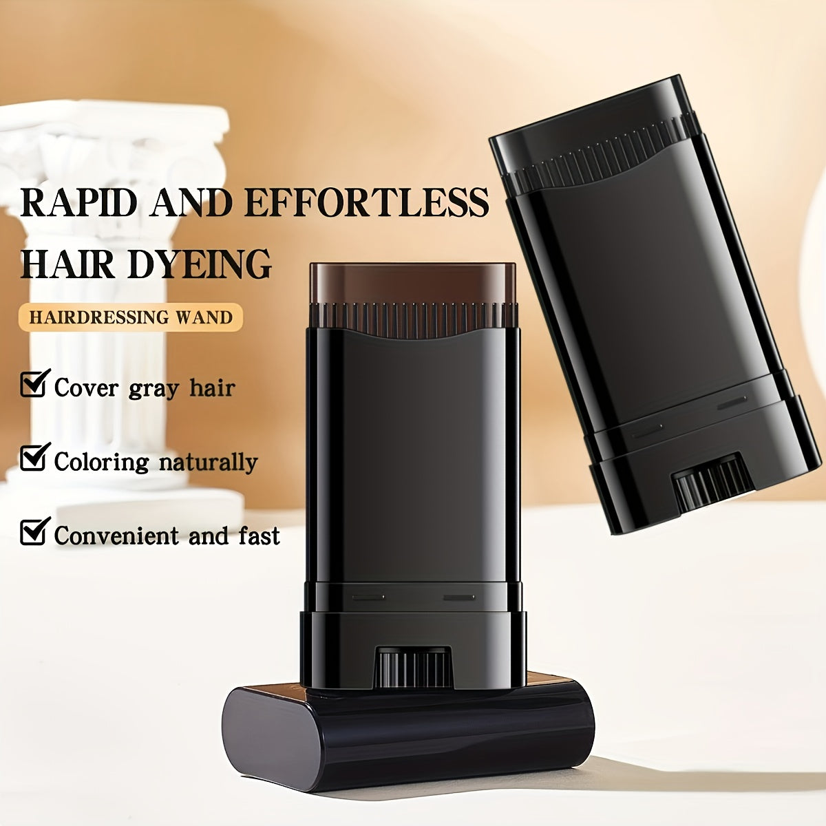 2 in 1 Long Lasting + Water Proof Hair Comb Dye