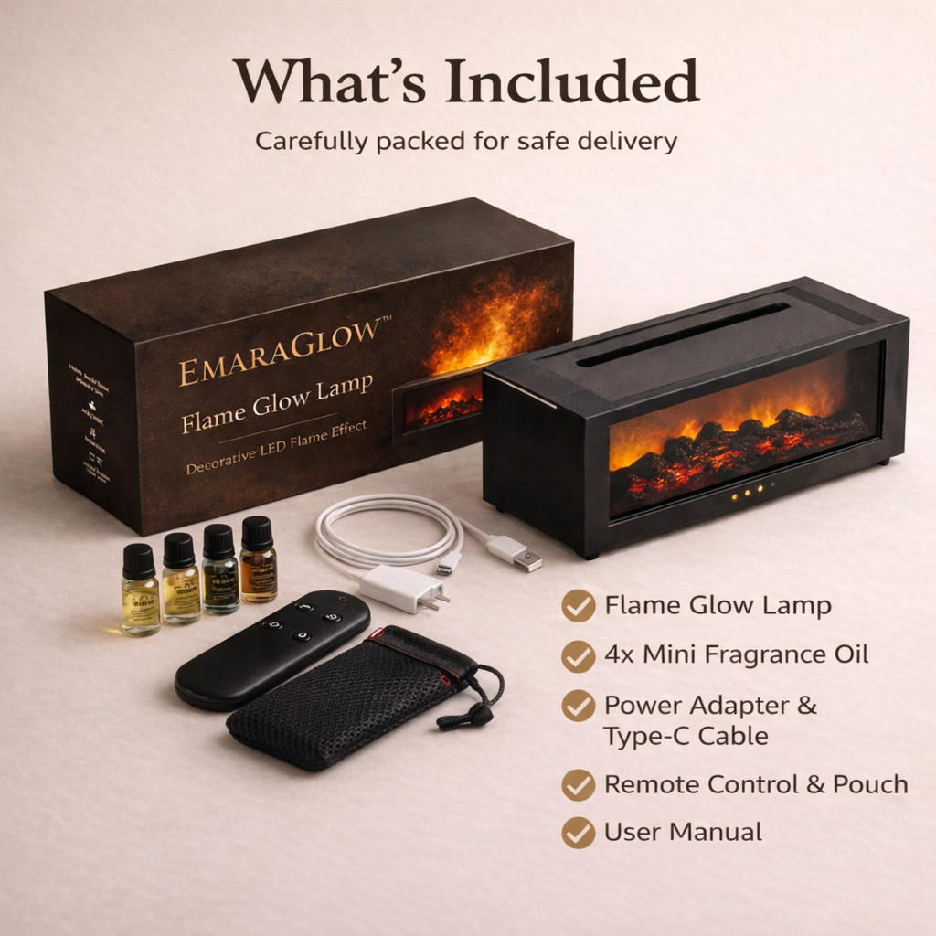 Flame Glow Lamp Aroma Difuser