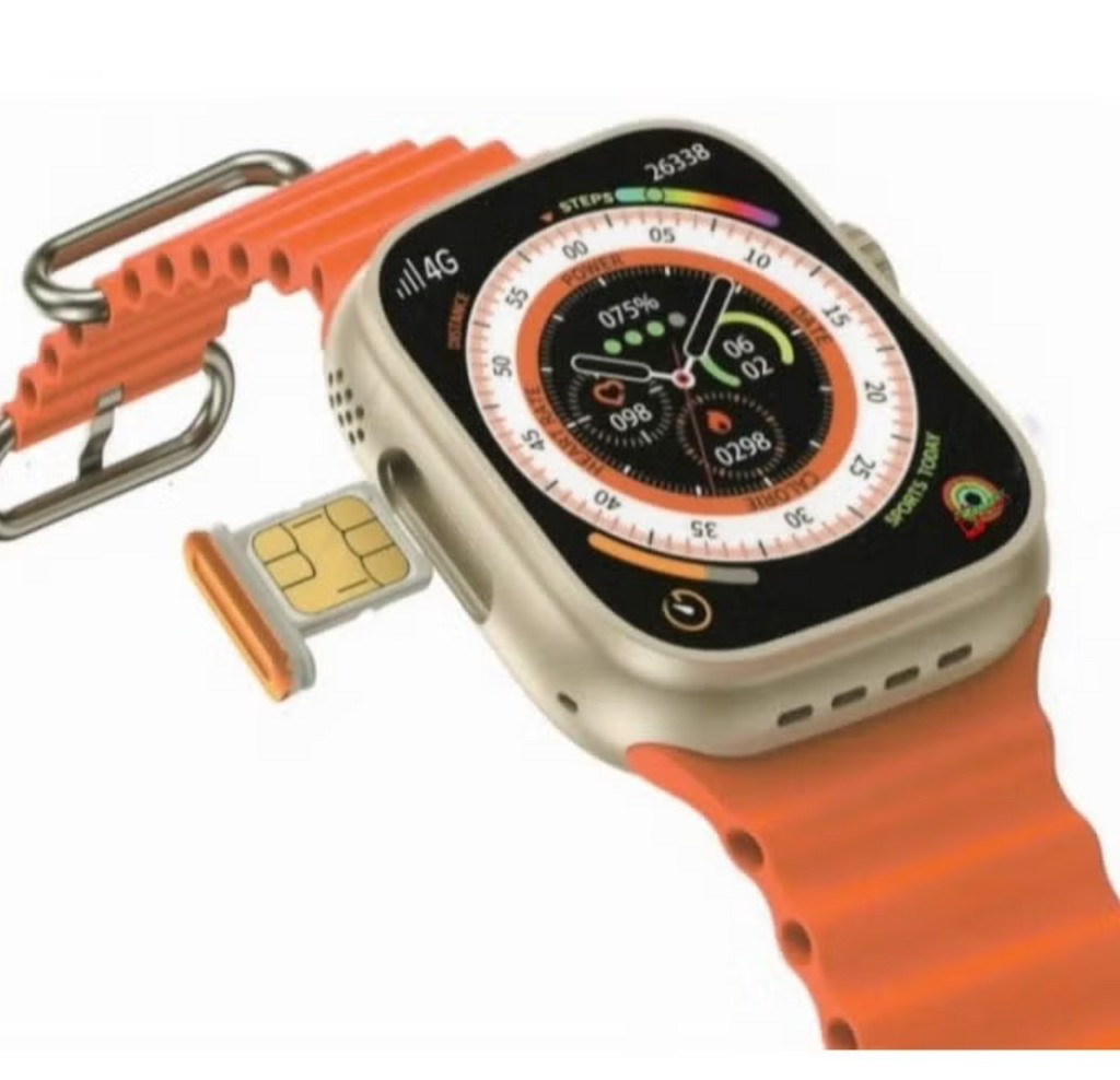 5G Smartwatch with SIM, Dual Straps, Super AMOLED Display, Android Apps & Play Store