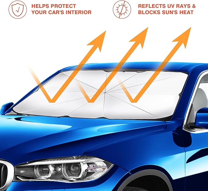 Car Windshield Sunshade Foldable Front Window Cover