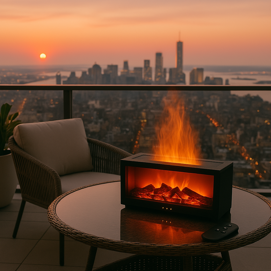 Flame Glow Lamp Aroma Difuser