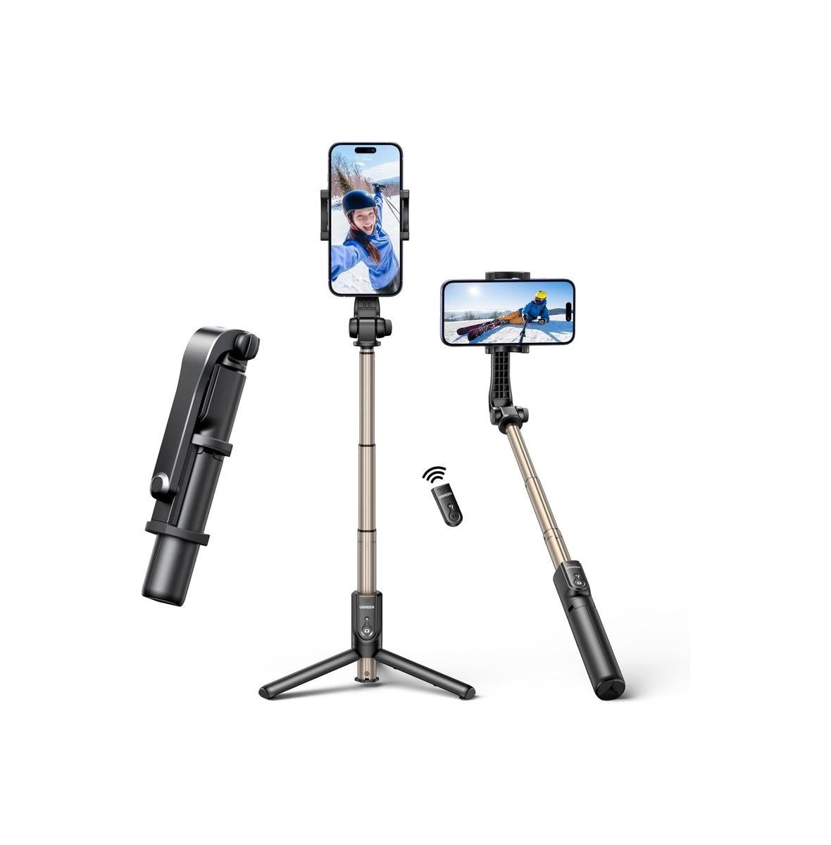 UGREEN Bluetooth Selfie Stick & Tripod