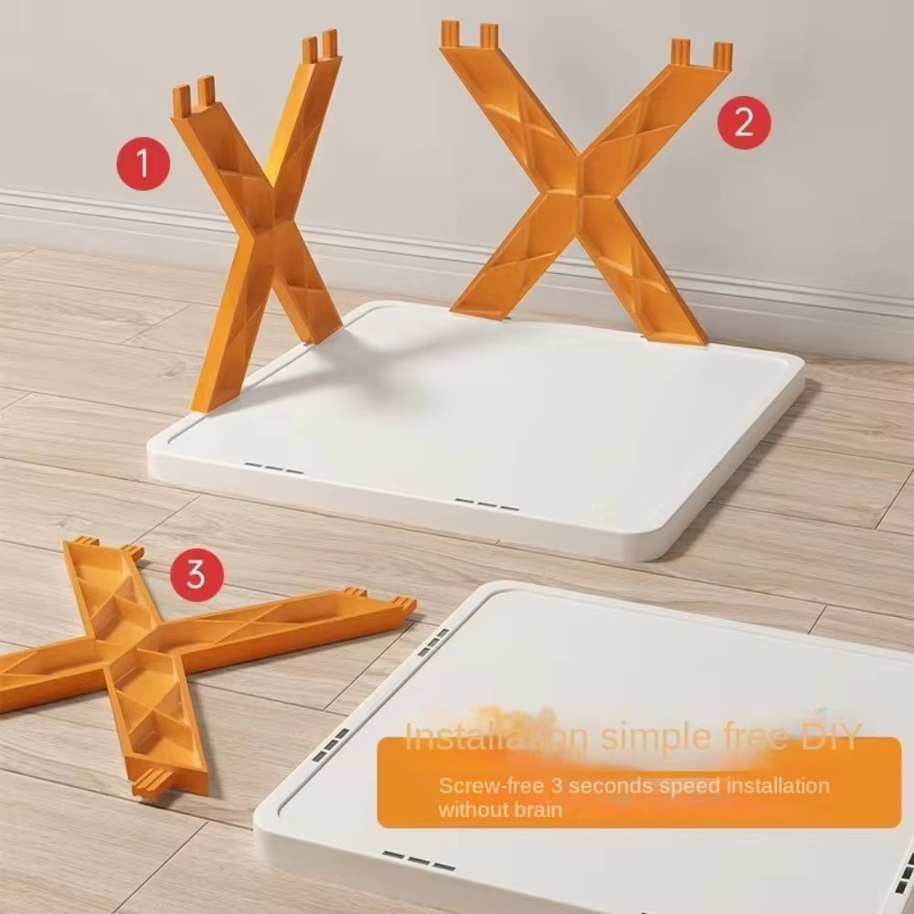 X-Shaped Shoe Rack